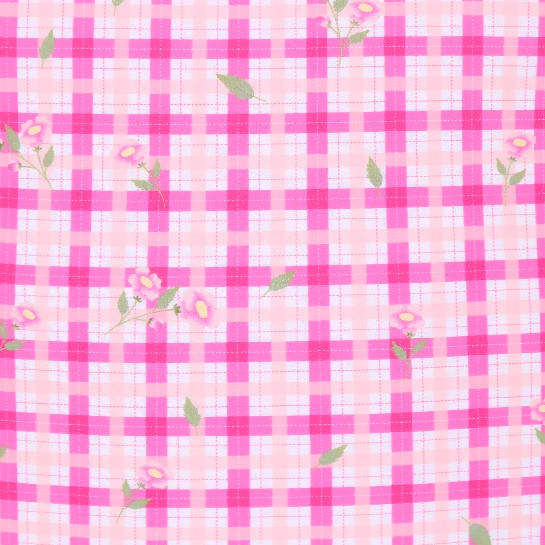 Rio bikini barn - Rutete rosa - Image 6
