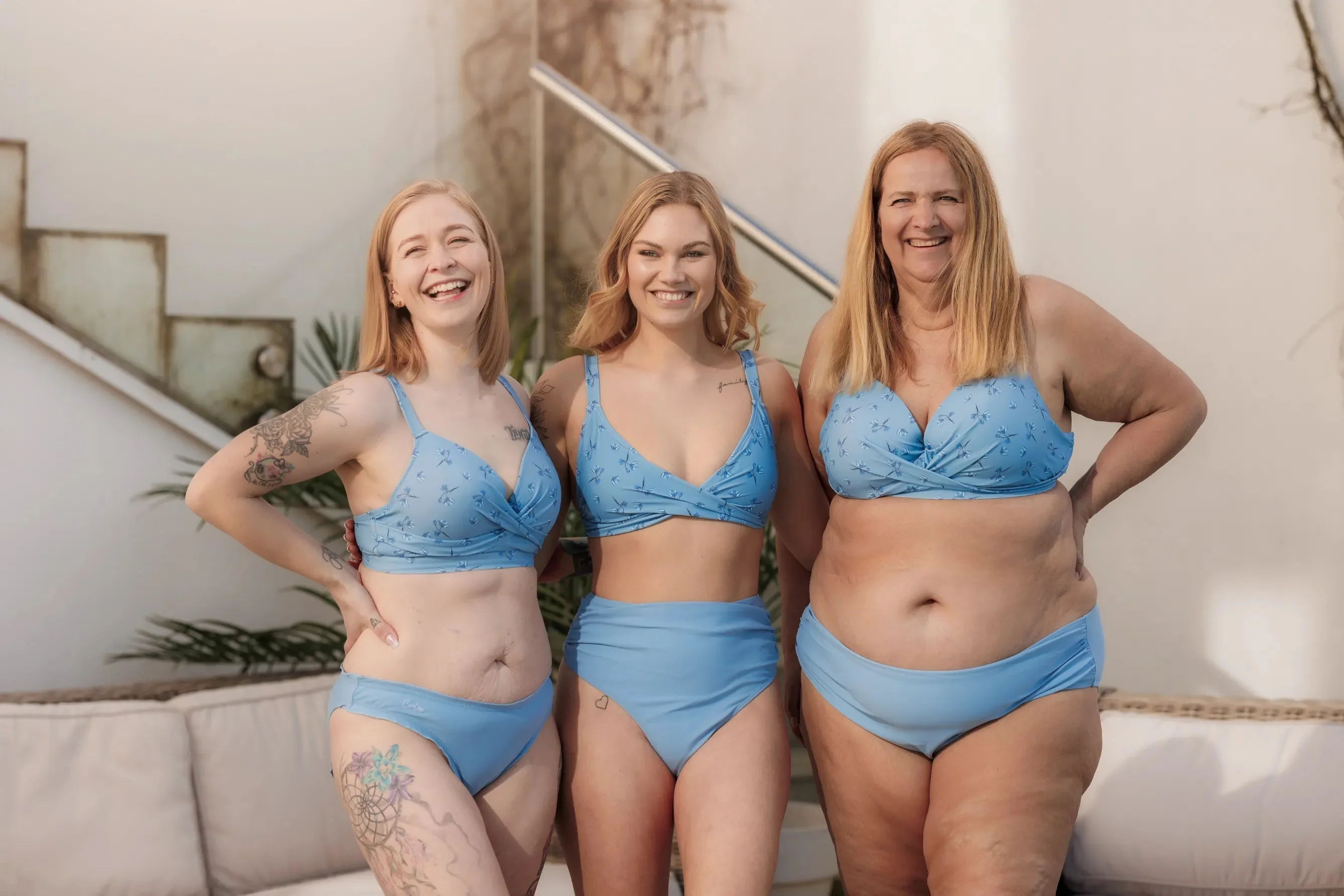 Ruffles Bikinitruse - Lyseblå - Image 7