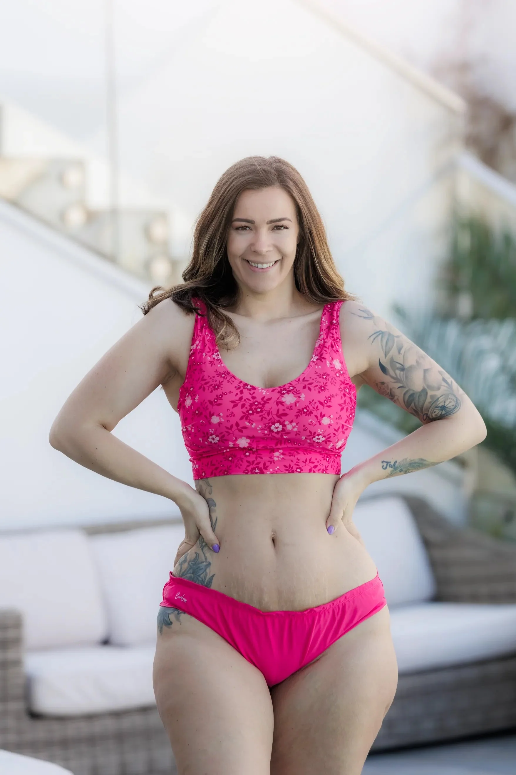 Ruffles Bikinitruse - Rosa - Image 8