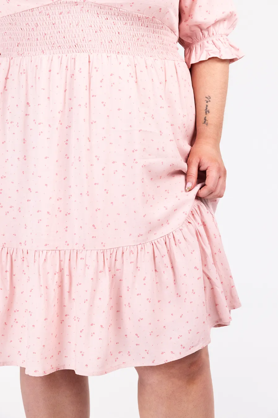 Sanna kjole - Lys rosa - Image 5