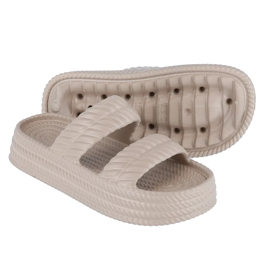 Sara Flops - Beige - Image 11