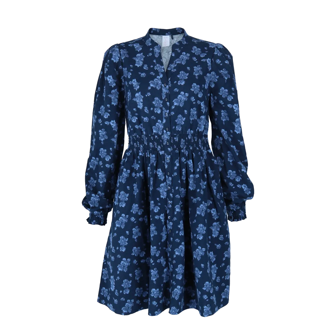 Solveig kjole - Blooming Magnolia / Black Iris - Image 11