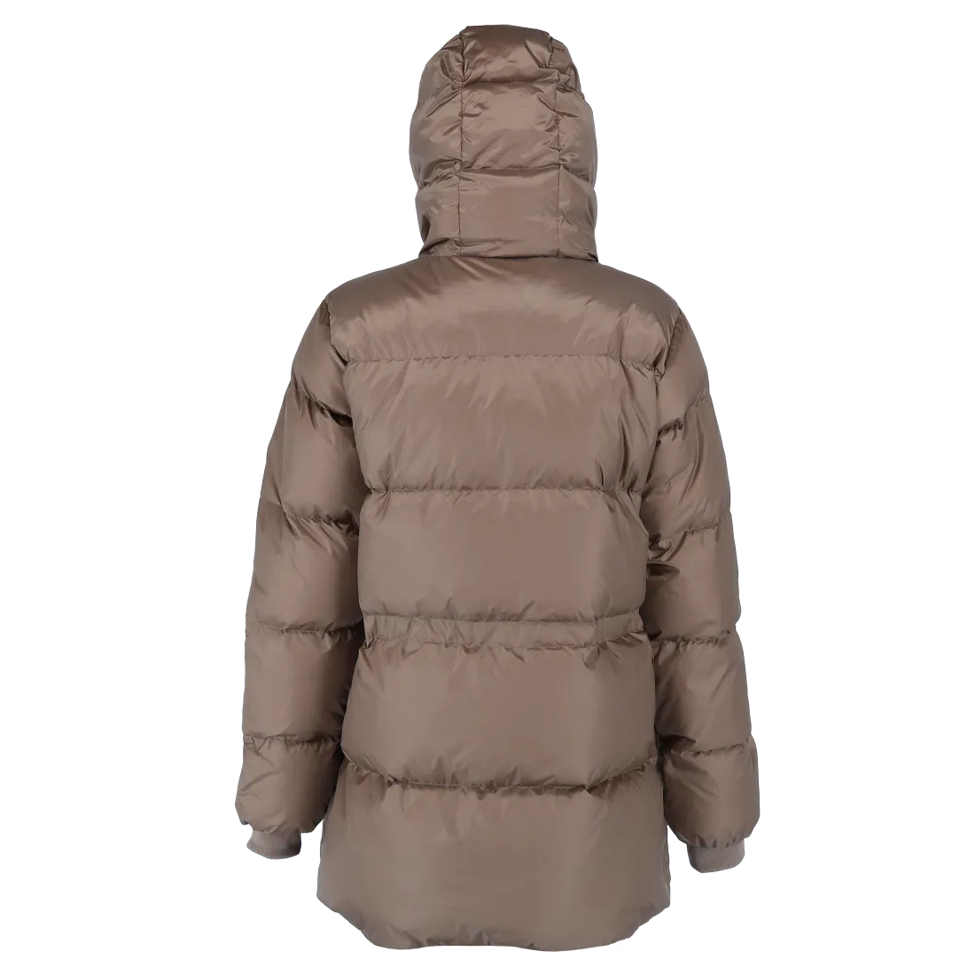 Thea pufferjakke kort - Brun - Image 12