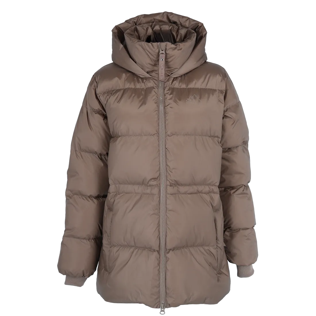 Thea pufferjakke kort - Brun - Image 15