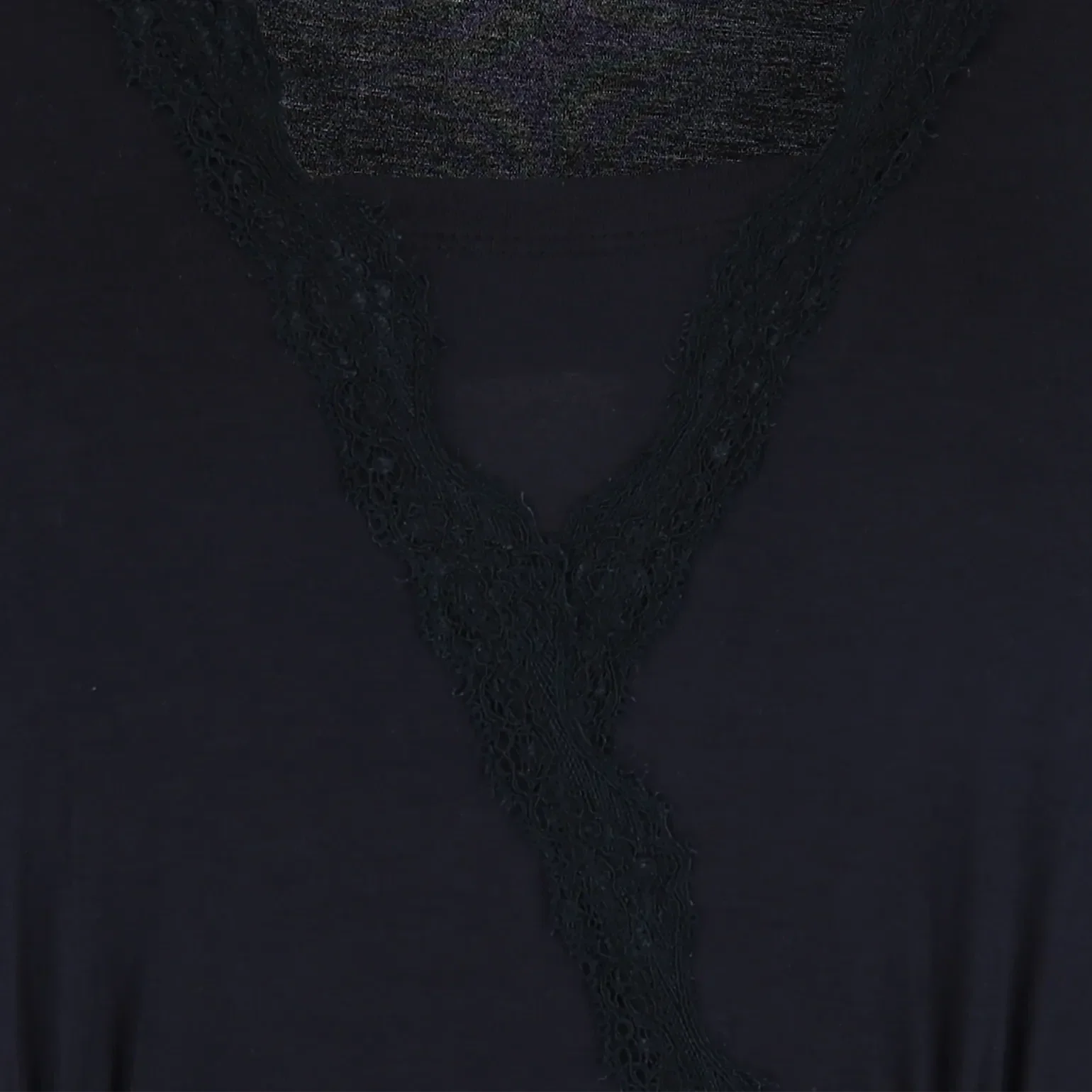 Tora nattkjole - Svart - Image 7