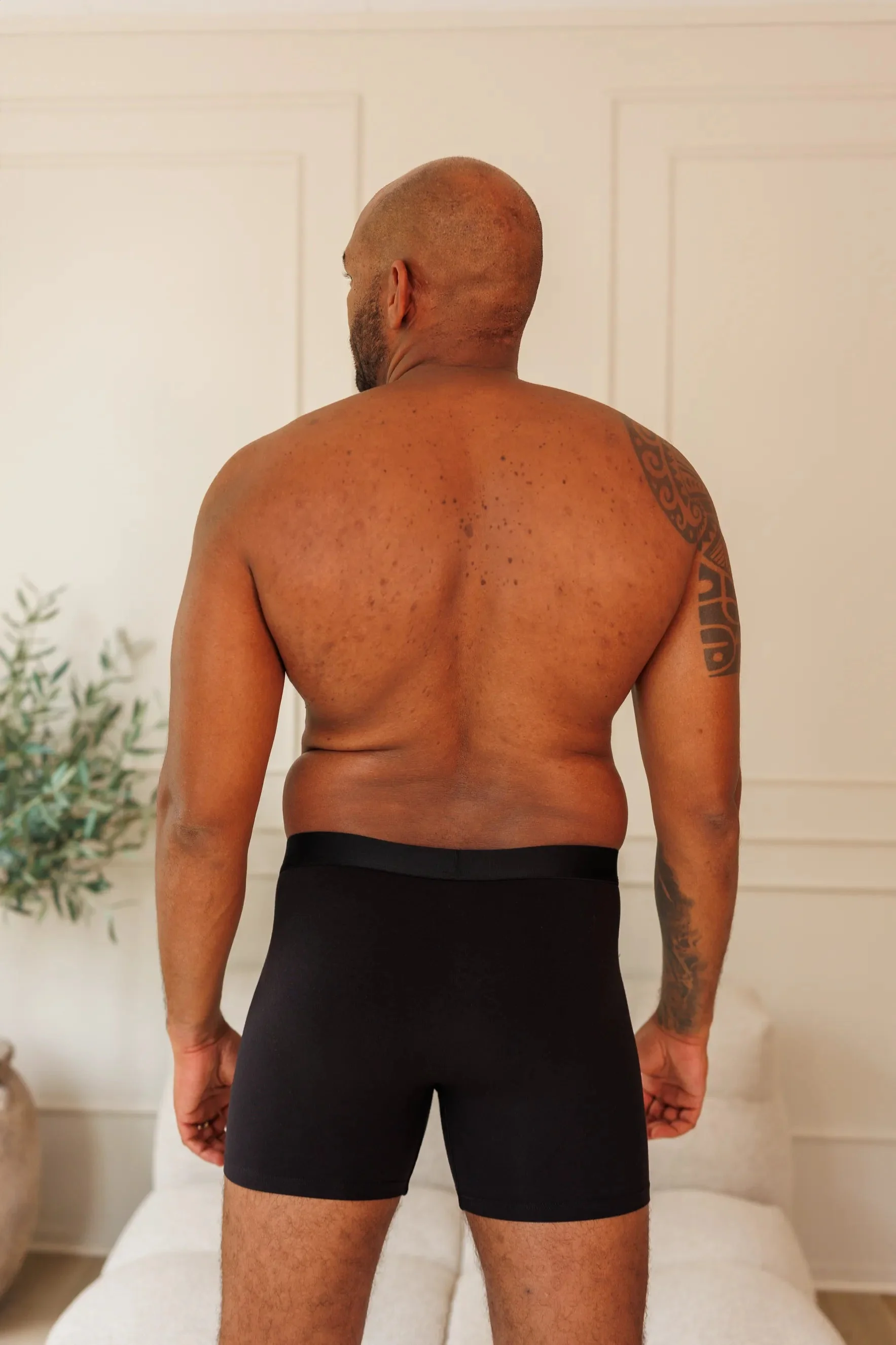 Vegard Boksershorts long 2 pk - Svart/svart - Image 11