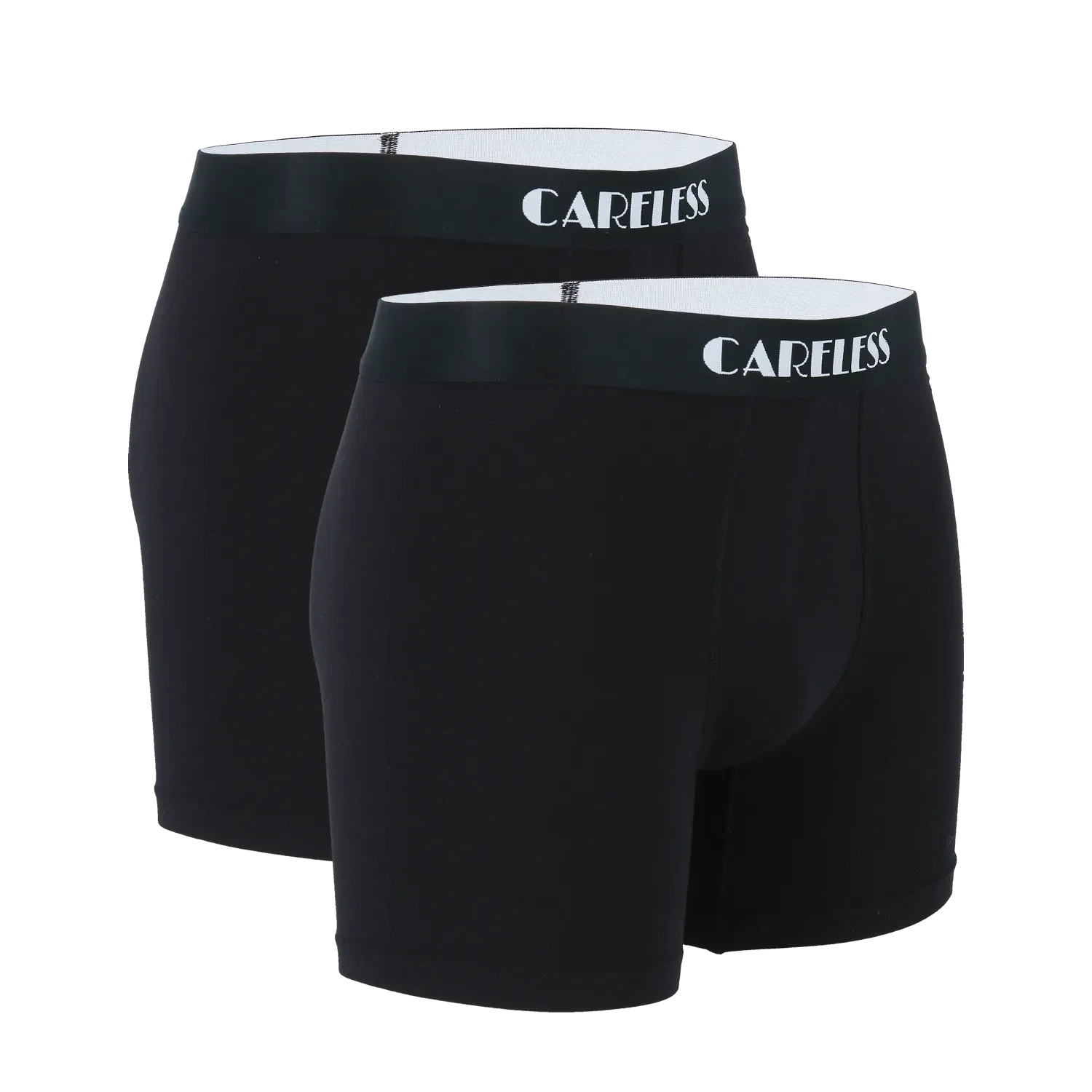 Vegard Boksershorts long 2 pk - Svart/svart - Image 6