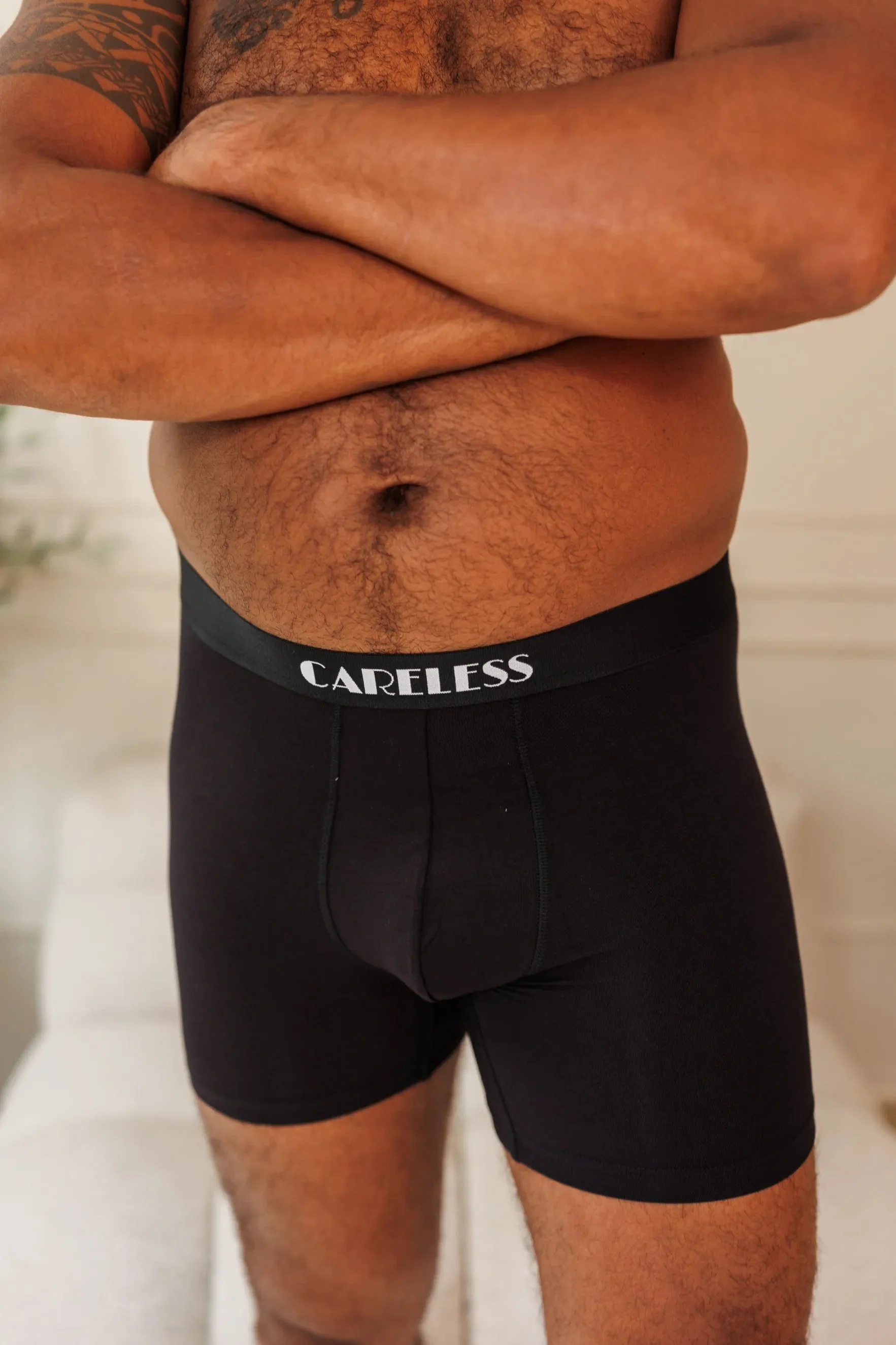 Vegard Boksershorts long 2 pk - Svart/svart - Image 8